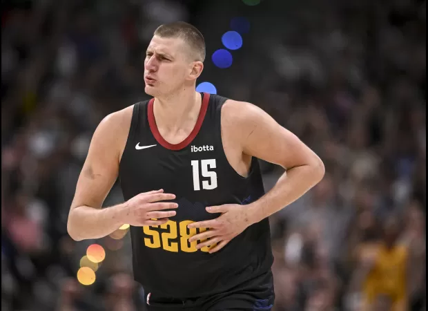 Nikola Jokic's impressive 40-point performance gives Nuggets a 3-2 lead in the playoffs against the Timberwolves.