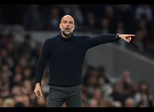 Guardiola clarifies unusual response to Son's shot being saved by Ortega.