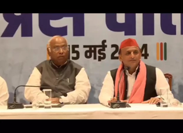 Kharge promises 10kg free ration if INDIA bloc wins, doubling NDA's 5kg offer in ongoing fight over ration distribution.