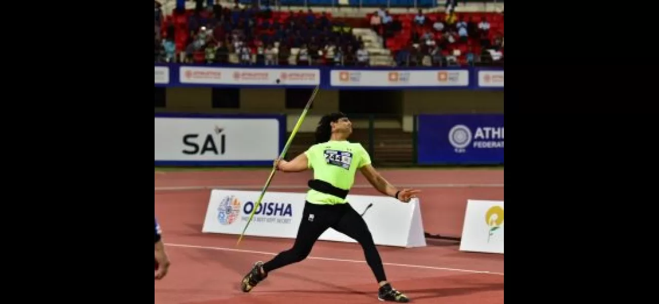 India's Neeraj Chopra takes gold in first home competition in three years.
