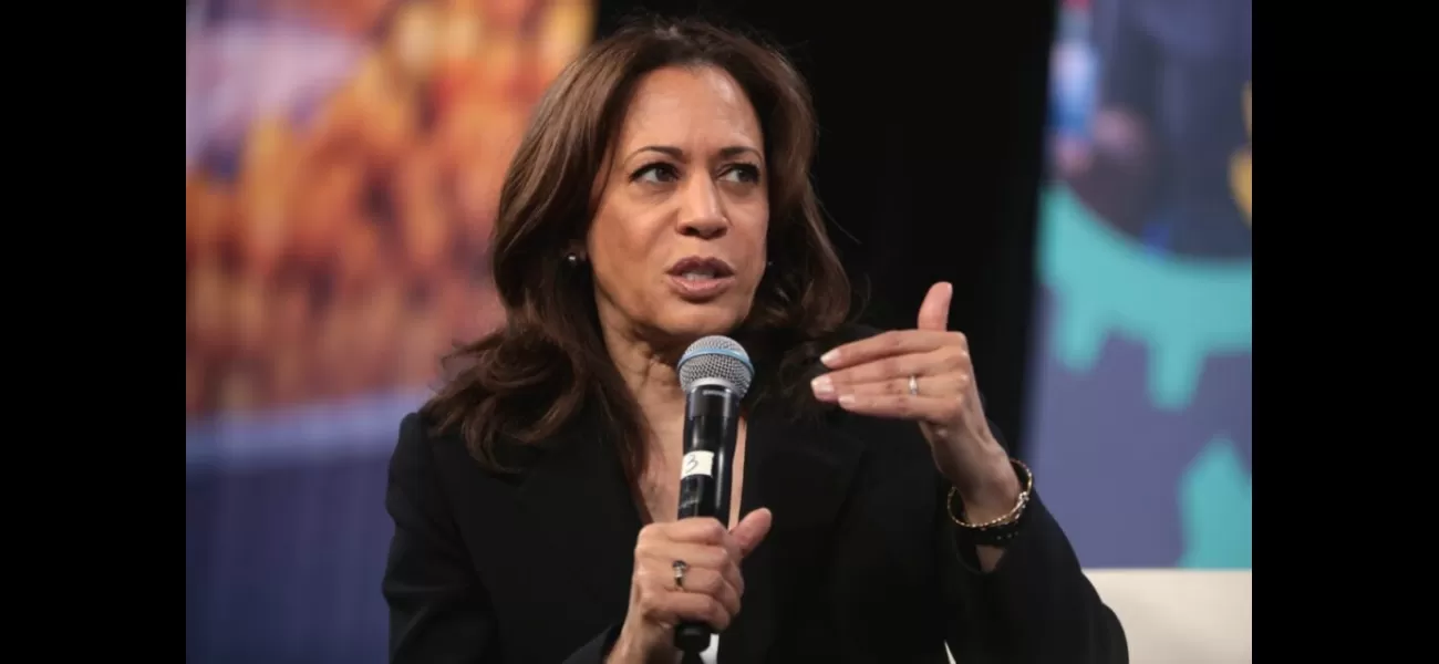 Kamala Harris shares her determination to break barriers and shatter expectations at a leadership summit.