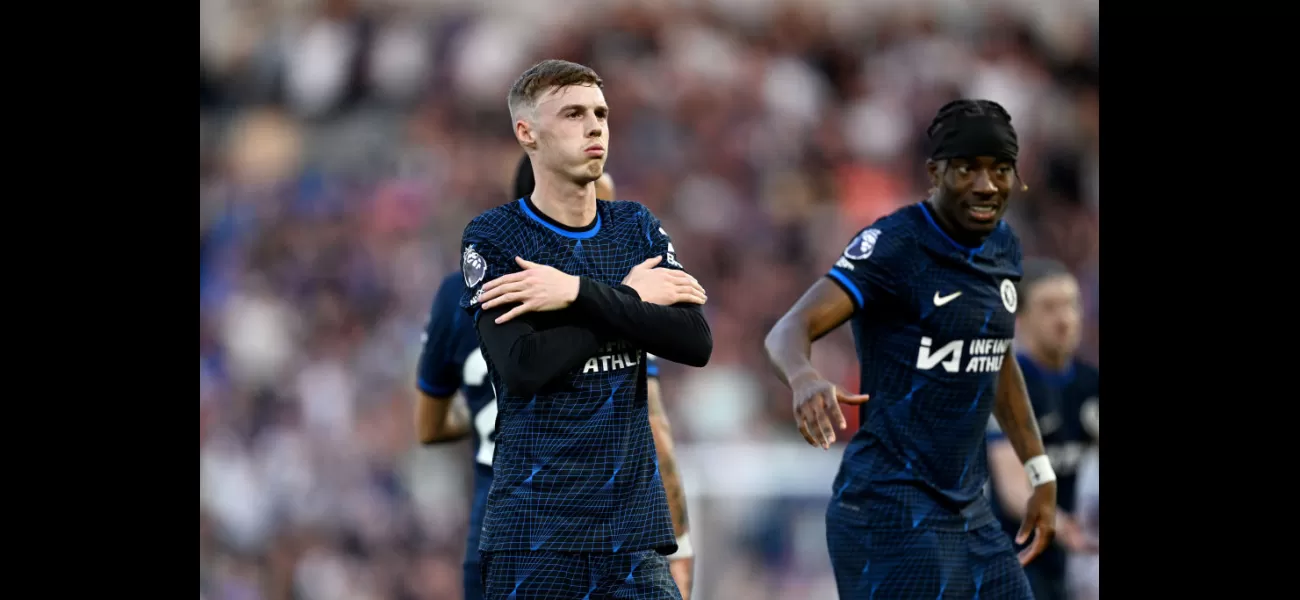 Cole Palmer surpasses Eden Hazard as Chelsea's youngest goal scorer with strike against Brighton.