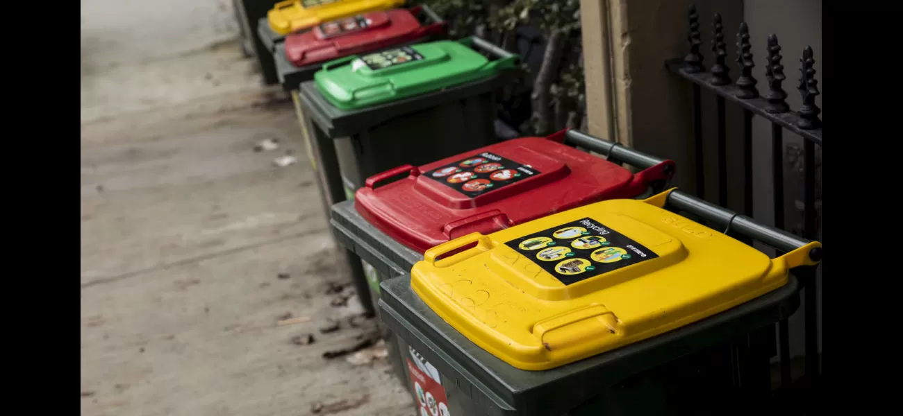 Strange objects like donkey heads, snakes, and dead cows have been discovered in recycling bins.