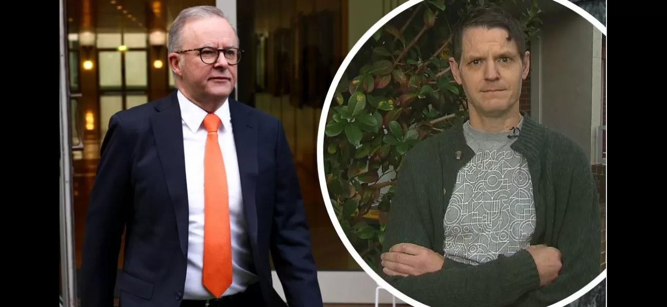 Tenant asks Anthony Albanese for help after receiving eviction notice from landlord.