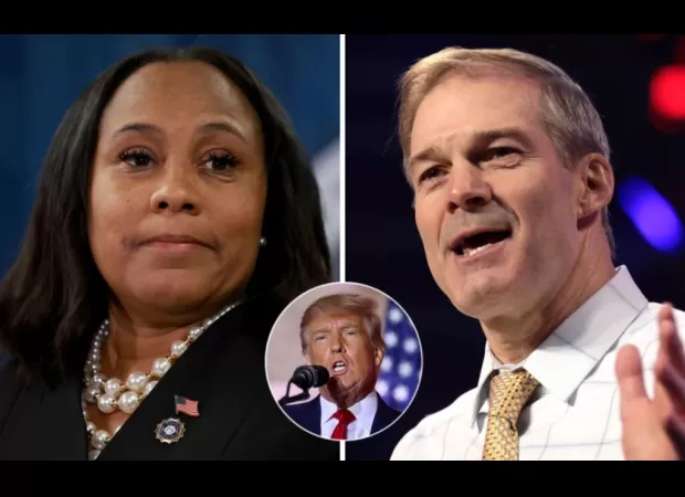 Rep. Jim Jordan accuses Fani Willis of being involved in a plot to prevent Trump from taking office.
