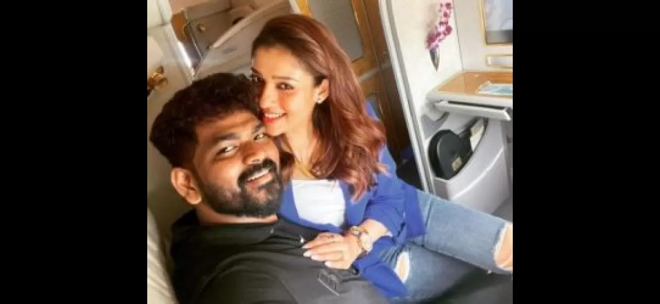 Actress Nayanthara and her husband Vignesh Shivan spend quality time together playing Monopoly.