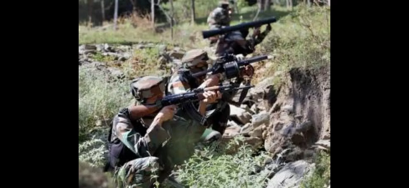 Security forces stopped terrorists from entering LoC, eliminating 2 in the process in Jammu & Kashmir's Tangdhar area.