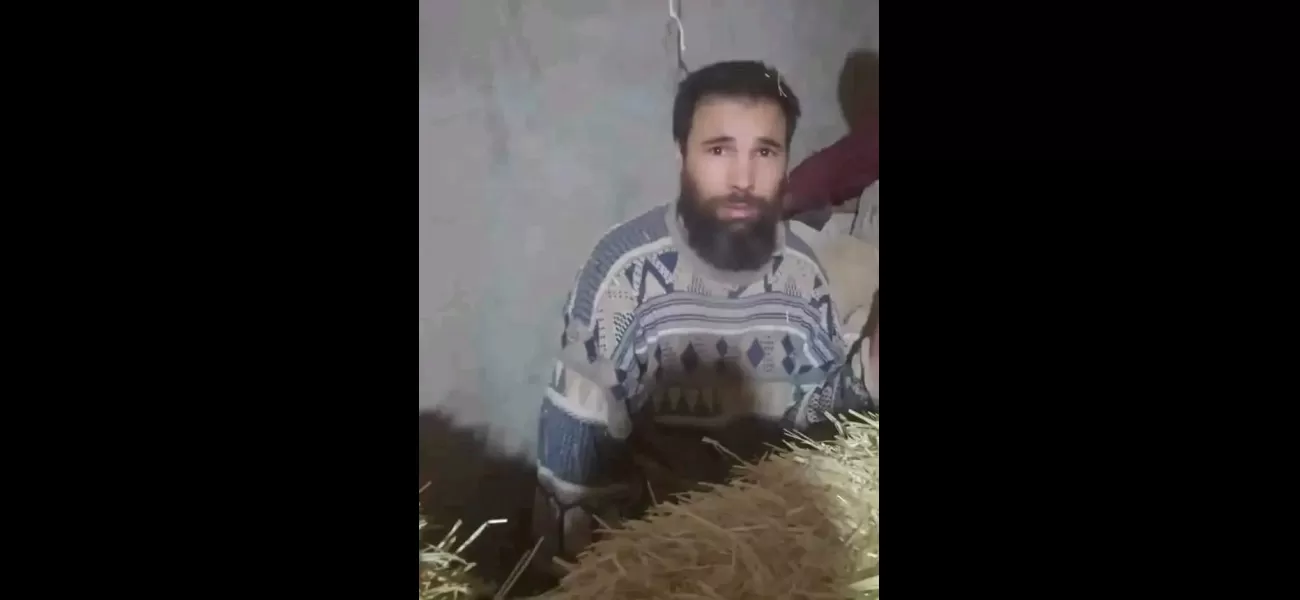30-year captive discovered living under neighbor's sheep pen.