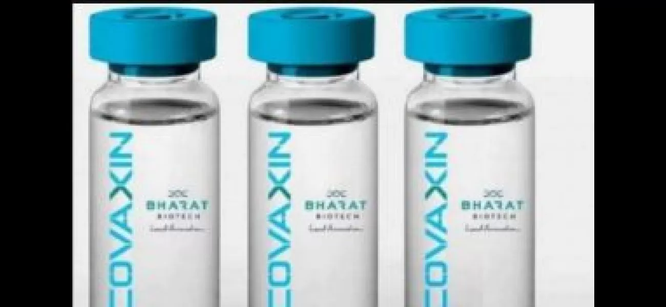 A study from BHU found that more than 30% of people who received Covaxin experienced negative reactions.