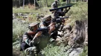 Security forces stopped terrorists from entering LoC, eliminating 2 in the process in Jammu & Kashmir's Tangdhar area.