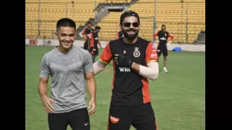 Kohli is proud of Chhetri's retirement decision; AIFF and BCCI praise his impressive career.