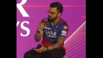Kohli says he will be absent for some time once he finishes his work.
