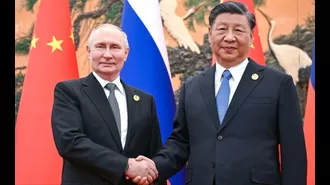 China and Russia leaders say that their relationship is a stabilizing force for the world and promotes peace.