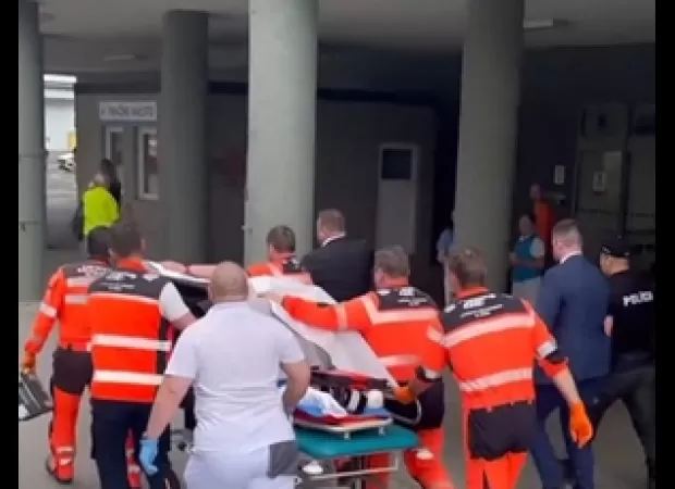 Slovakian leader wakes up after extensive surgery.