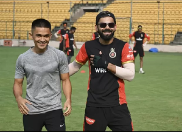 Kohli is proud of Chhetri's retirement decision; AIFF and BCCI praise his impressive career.