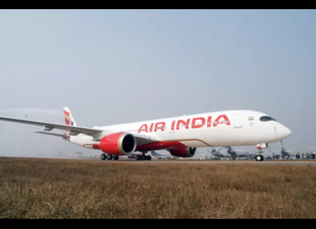 Tissue paper with 'bomb' written on it discovered on Air India flight at Delhi airport.