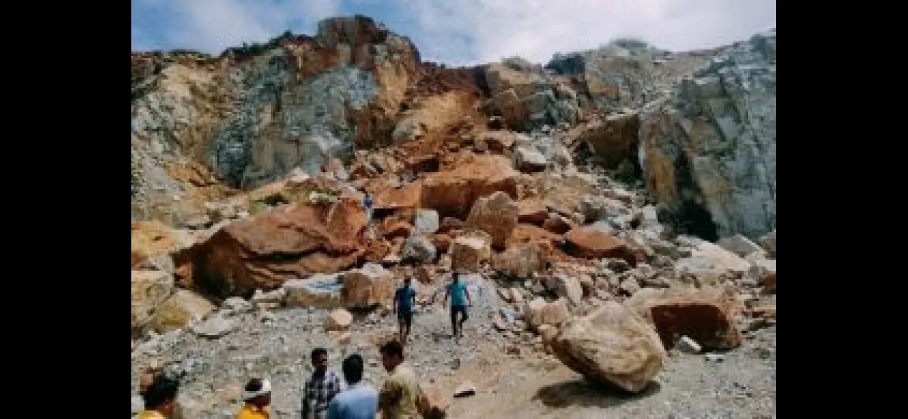 A fatal accident in Odisha's Jajpur district as a quarry collapsed, leaving one dead and three others trapped.