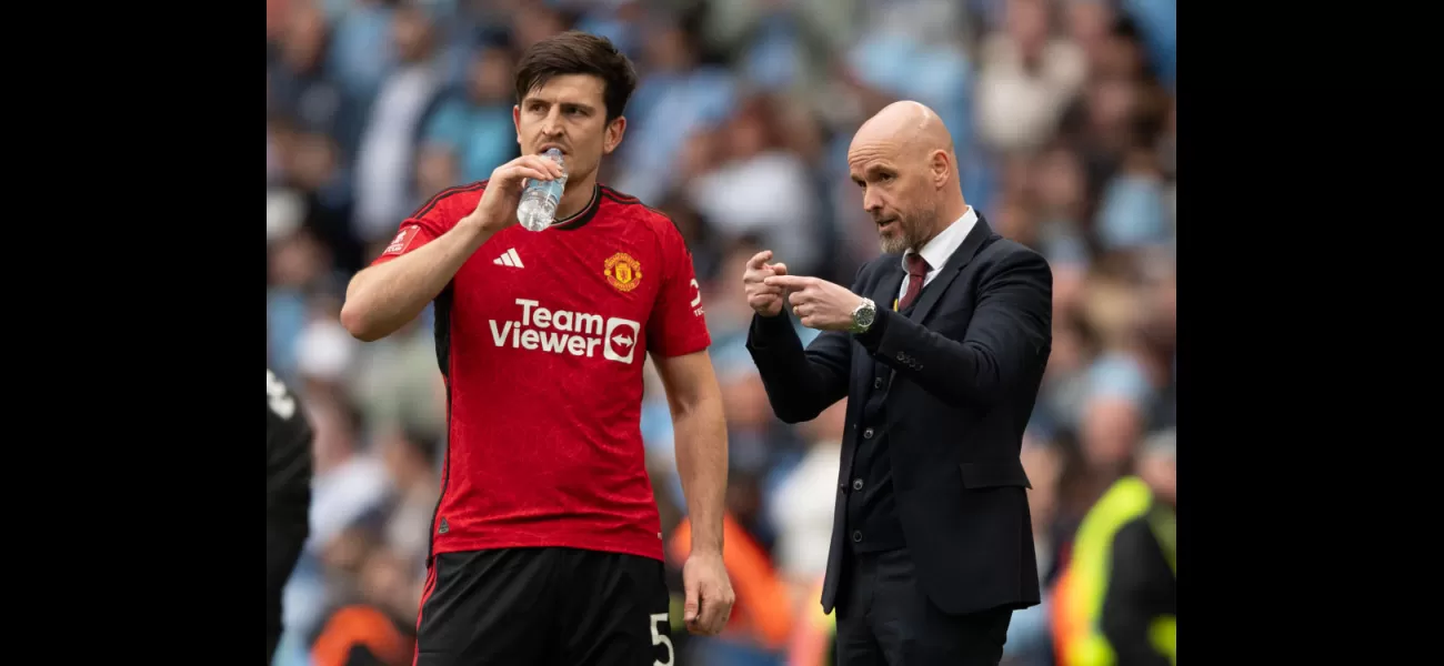 Maguire from Manchester United disagrees with ten Hag on getting rid of VAR by video review.