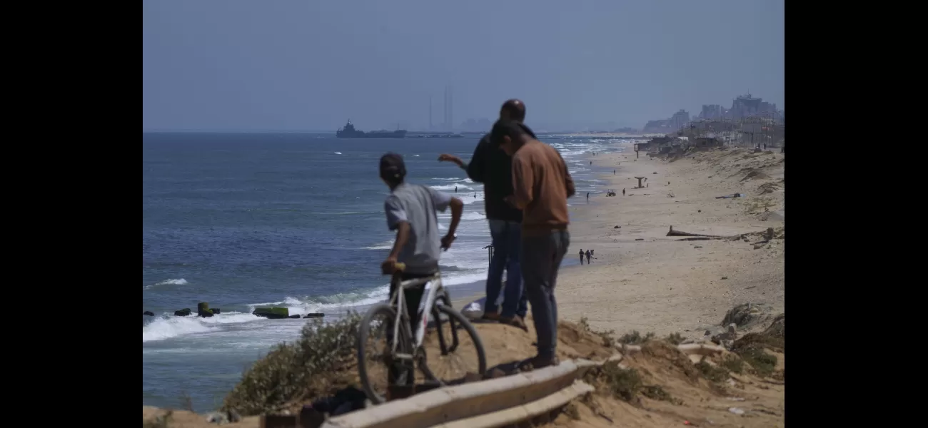 US confirms Gaza pier work done, aid coming soon.