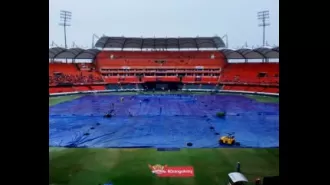 SRH advances to IPL playoffs due to rain canceling match with GT.