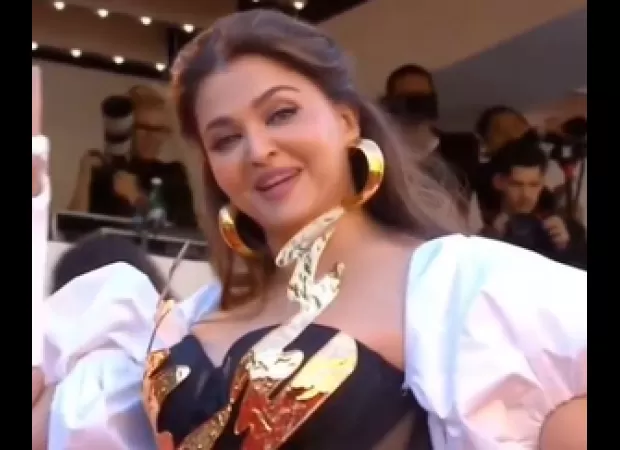 Aishwarya Rai stuns in a black dress at Cannes 2024.