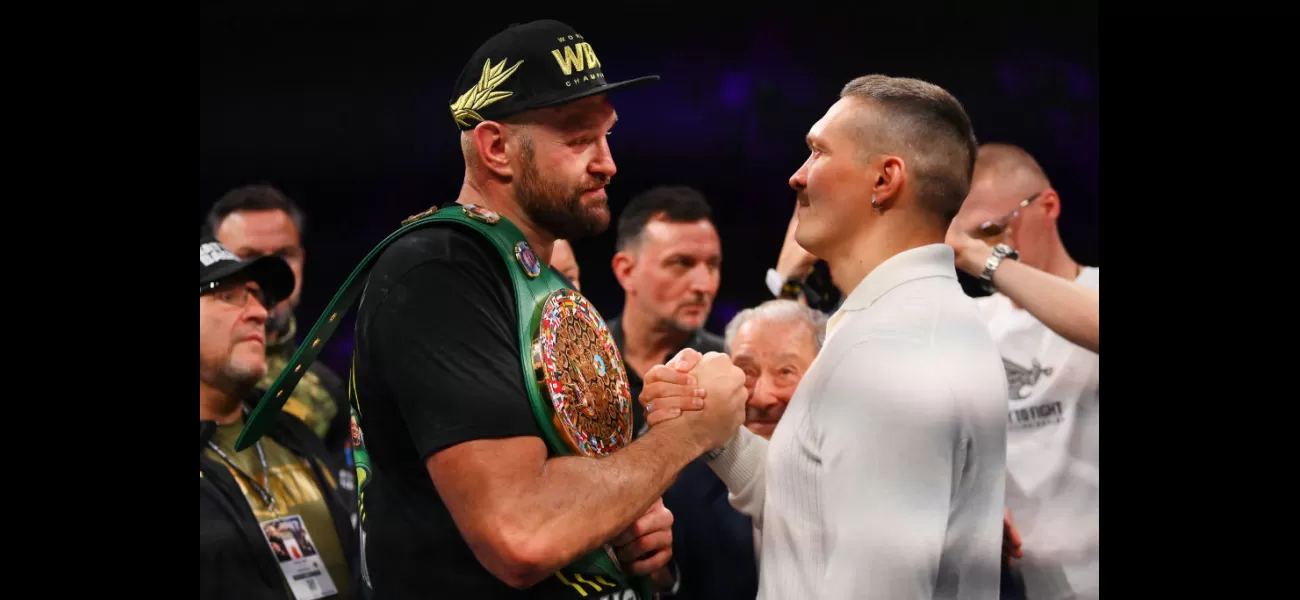 Tyson Fury and Oleksandr Usyk are already using mind games, but there is no animosity after the chaos of fight week.