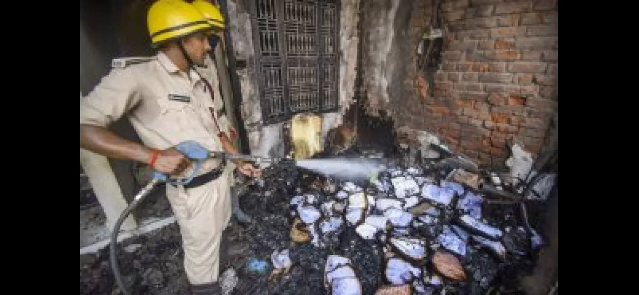 A school in Patna was burned by a group of people after a young student's lifeless body was discovered on the premises.