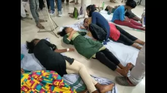 15 people in Odisha got sick from breathing in gas at a shrimp processing facility.