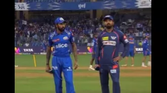 Mumbai Indians choose to bowl first against Laugfs Super Giants and Arjun replaces Bumrah in the team.