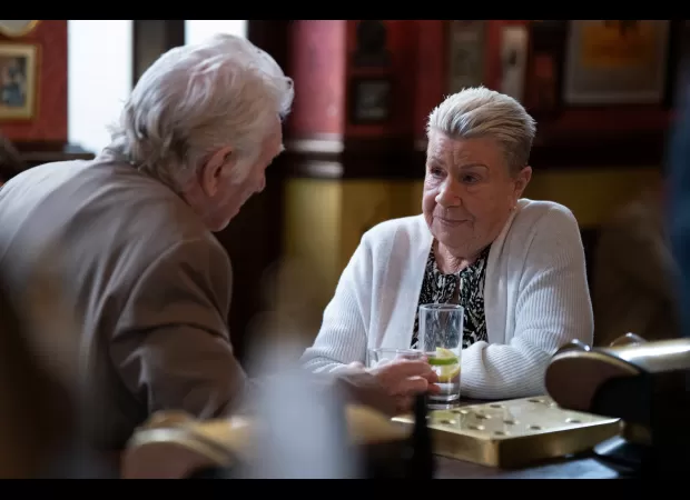 Mo returns and pursues a local in Walford for romance in EastEnders.