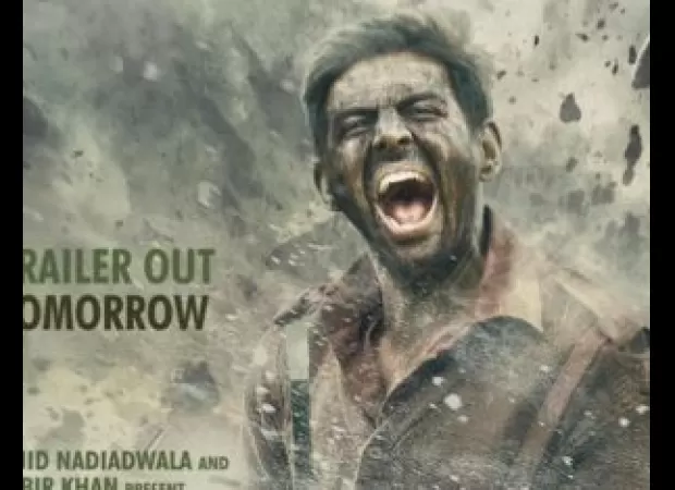 Actor Kartik Aaryan shares a proud moment from his latest film, a war sequence called 'Chandu Champion'.