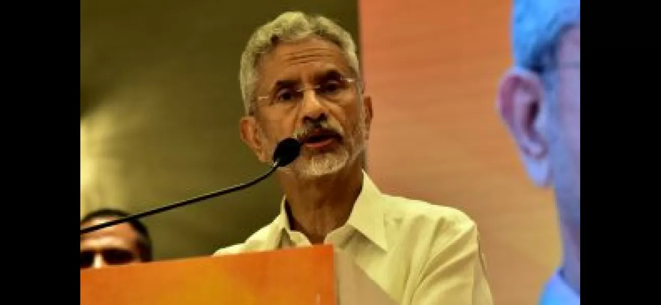 Indian companies advised to prioritize national security when conducting business with China, according to Jaishankar.