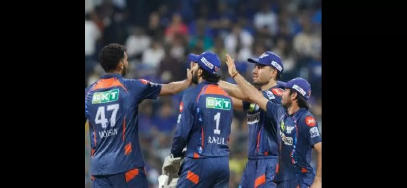 LSG concludes season with a victory of 18 runs against MI.