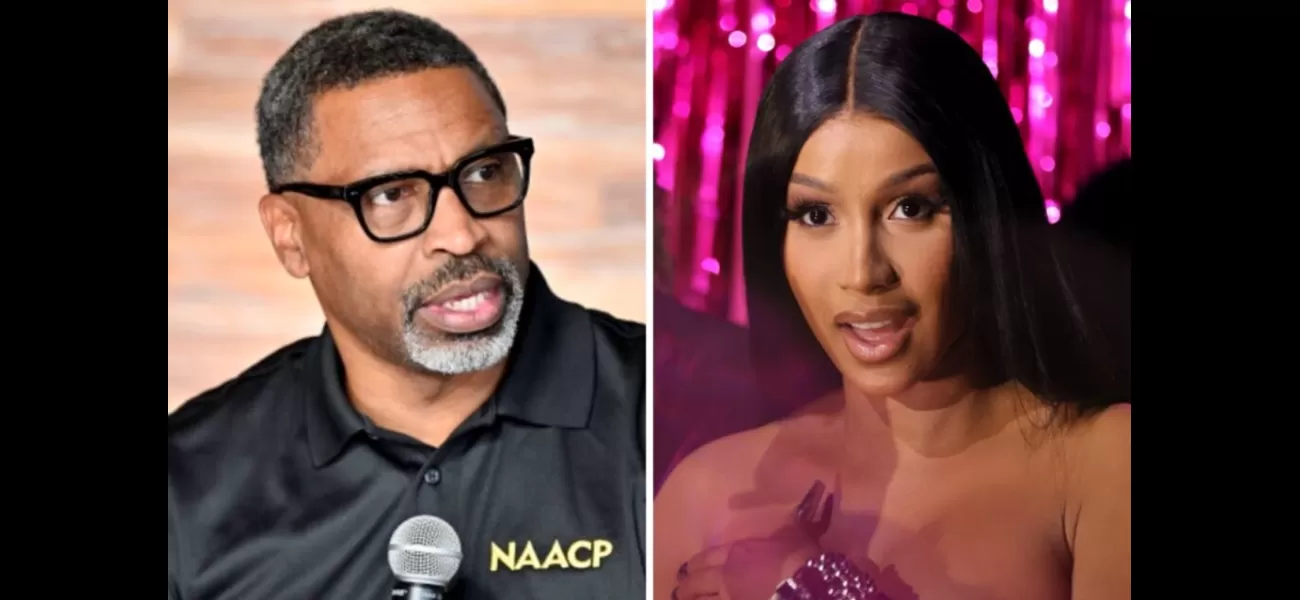 The NAACP leader hopes to have a conversation with Cardi B following her announcement that she will not be voting in the 2024 election.