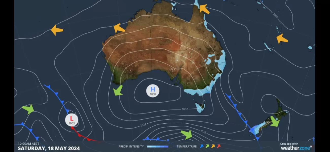 Cold storm strikes east coast with powerful winds.
