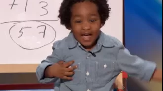 2-year-old prodigy wows America's Got Talent judges with math skills.