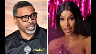 The NAACP leader hopes to have a conversation with Cardi B following her announcement that she will not be voting in the 2024 election.