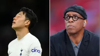 Ian Wright predicts final day Premier League title race and comments on Son Heung-min's crucial miss.