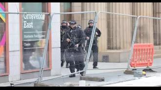 Police quickly responded to a university due to a student's wooden sword causing alarm.