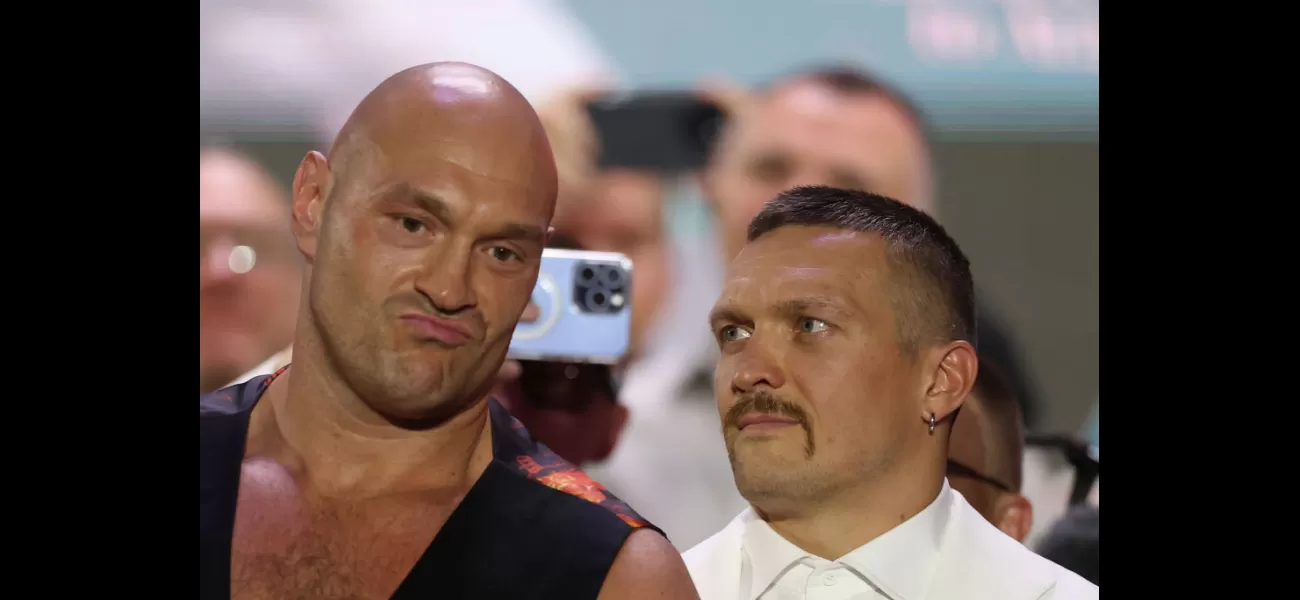 The journey to undisputed for Tyson Fury and Oleksandr Usyk involves cuts, conspiracy theories, and funding from Saudi Arabia.