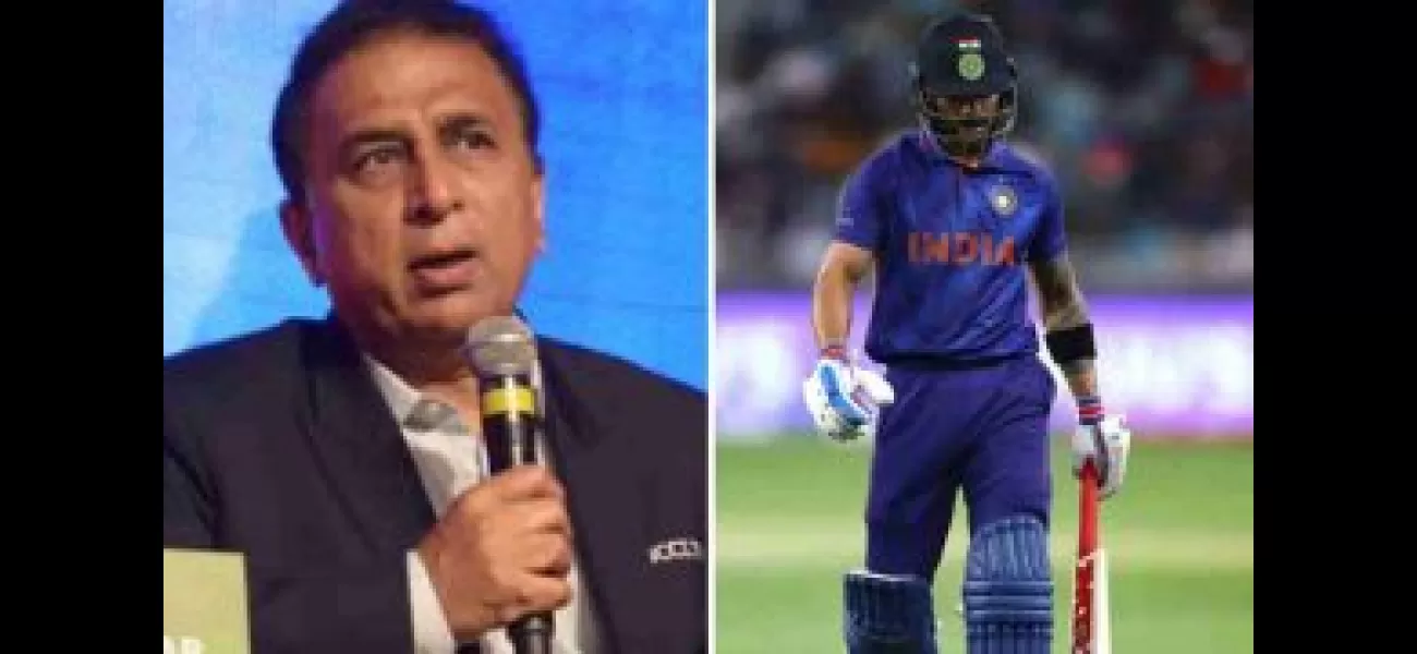 Cricket legend Gavaskar praises Sharma's performance, a good sign for upcoming T20 World Cup.
