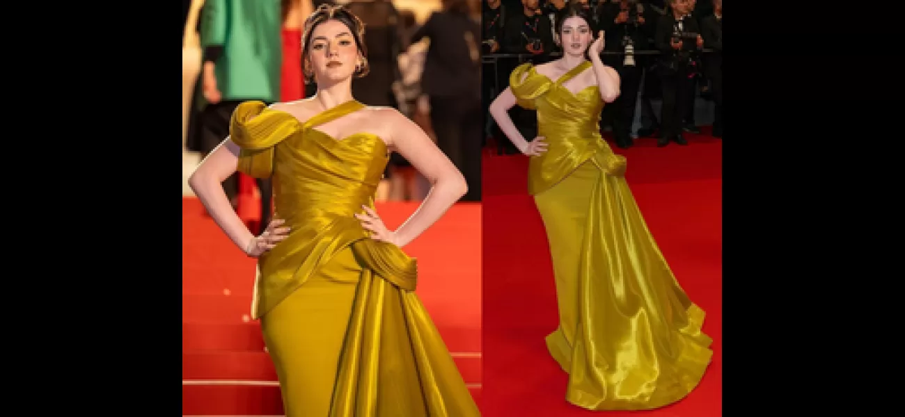 Aastha Shah shows off her vitiligo at Cannes event