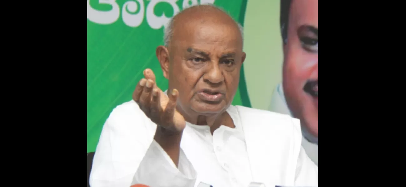 Deve Gowda has no issue with his grandson facing consequences if proven guilty in sexual abuse case.