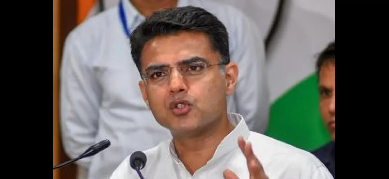 The BJP wants to eliminate opposition parties in India, according to Sachin Pilot.