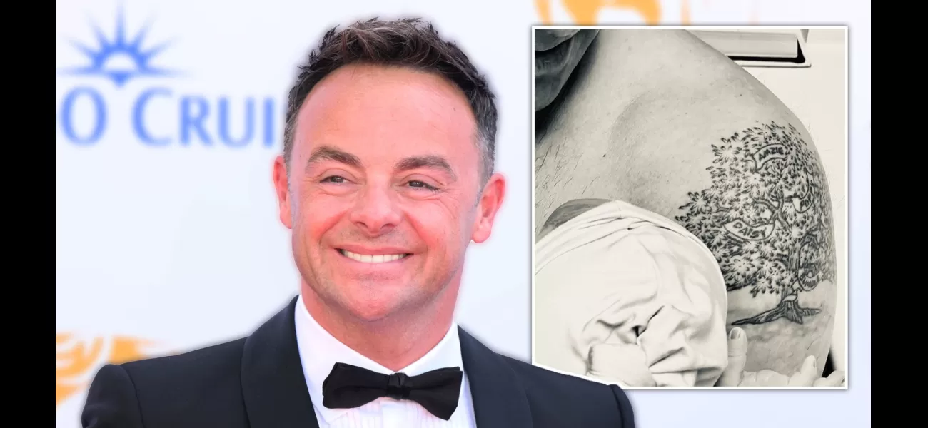 Ant McPartlin clarifies confusion surrounding his family tree tattoo, easing concerns of worried followers.