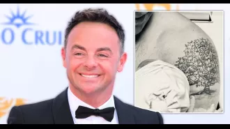 Ant McPartlin clarifies confusion surrounding his family tree tattoo, easing concerns of worried followers.