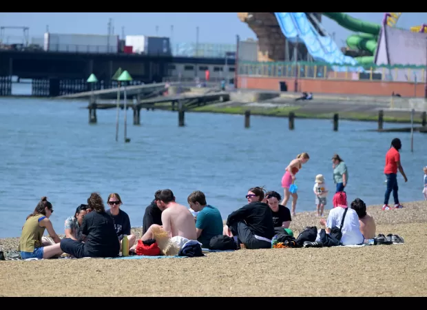 The UK will experience warm and sunny weather with temperatures reaching 22C starting today.