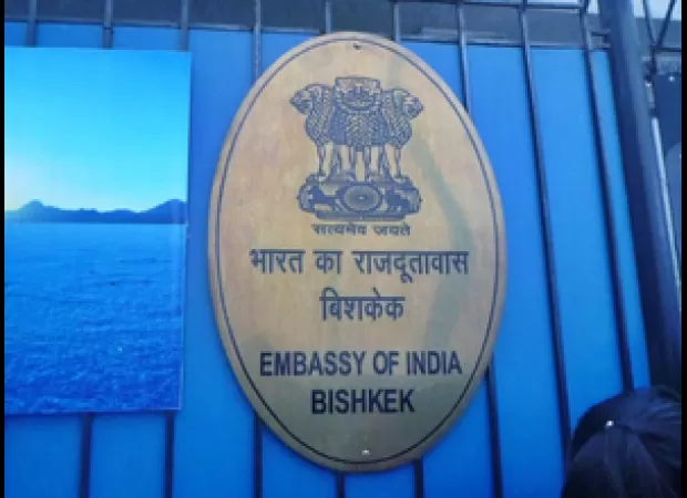 Kyrgyzstan's Indian embassy advises students to remain inside due to violent attacks by mobs.