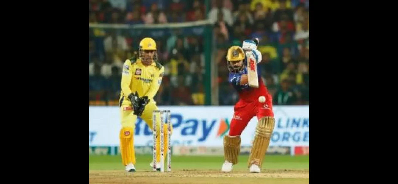RCB puts up a formidable 218/5 score against CSK