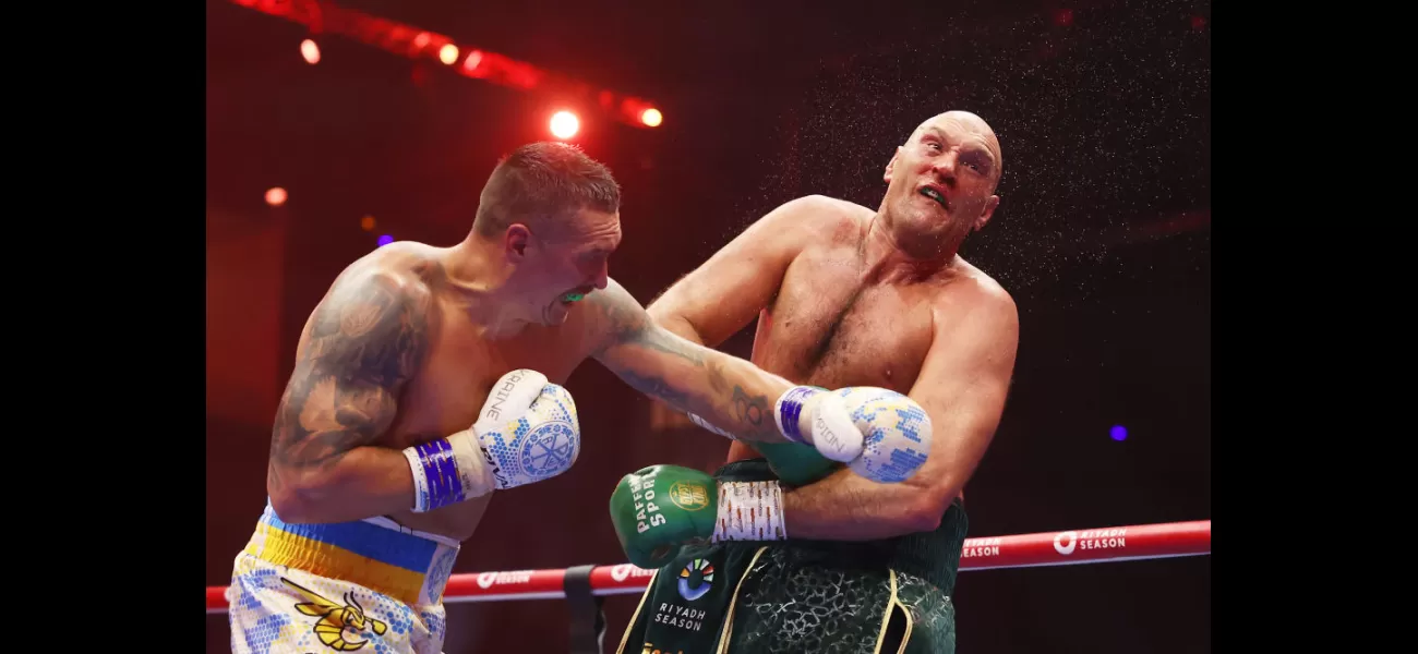 Usyk defeats Fury to become undisputed heavyweight champ.